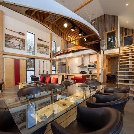 Le Baluchon Eco-Villegiature Saint-Paulin المظهر الخارجي الصورة