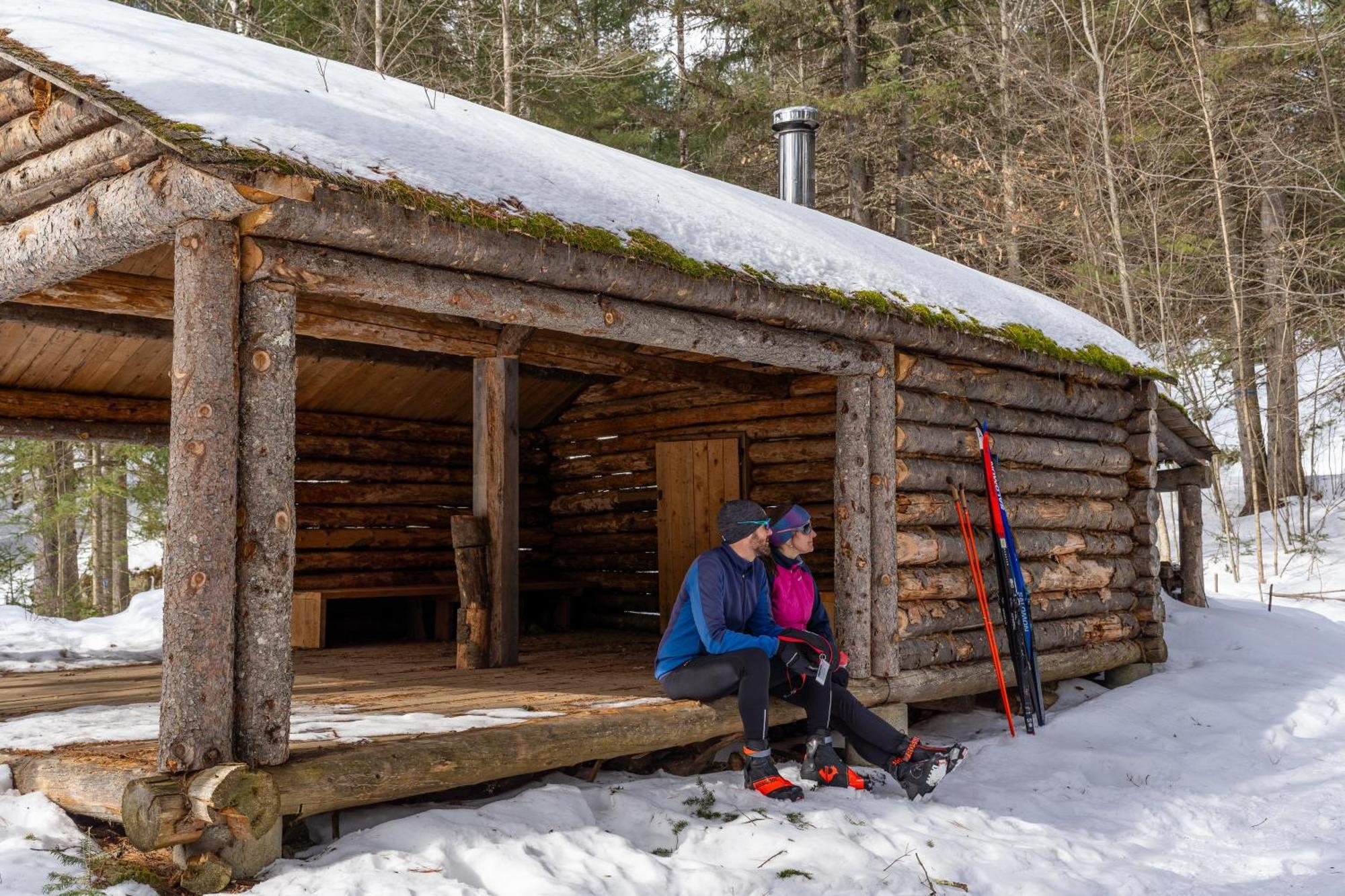 Le Baluchon Eco-Villegiature Saint-Paulin المظهر الخارجي الصورة
