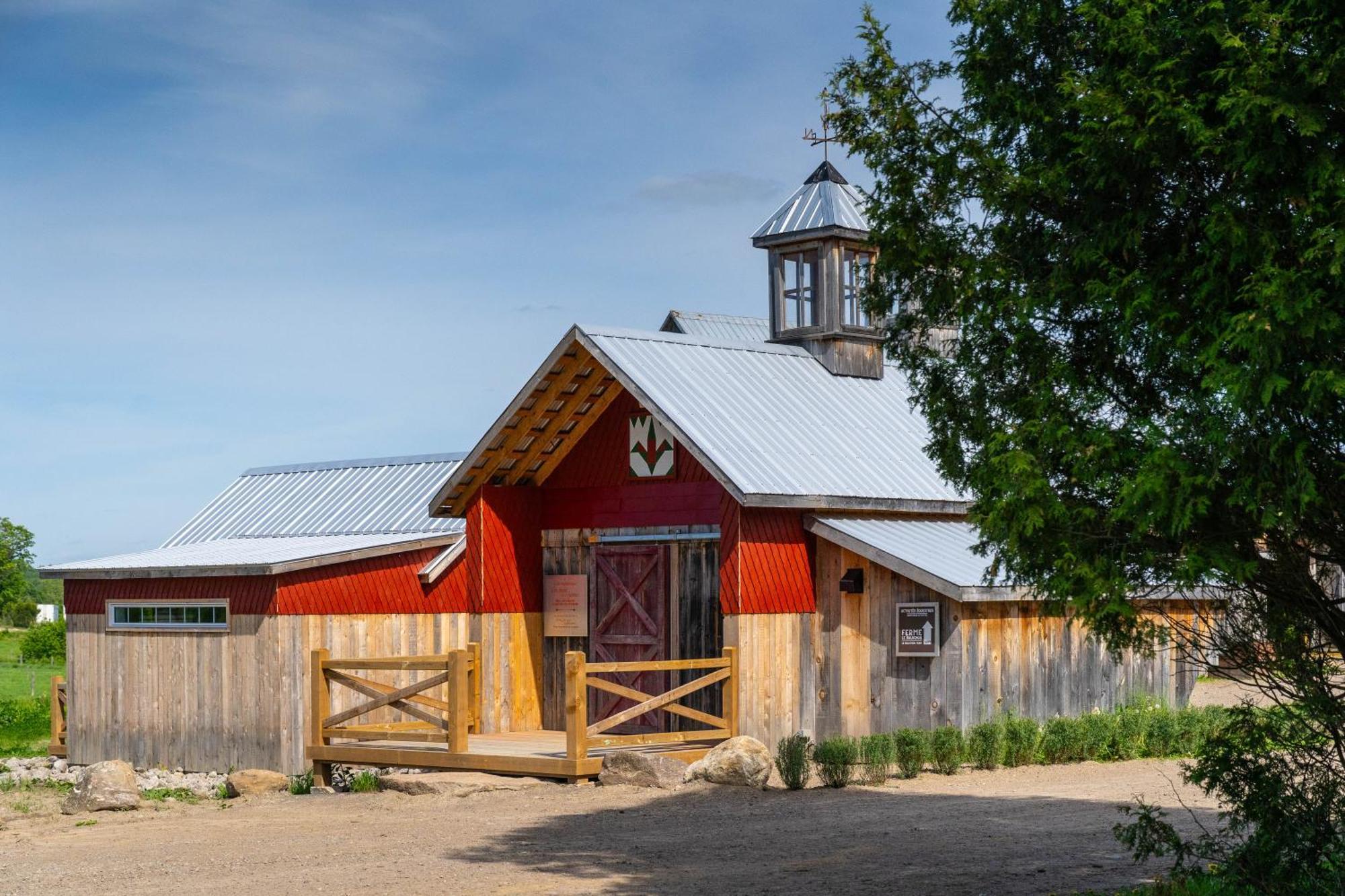 Le Baluchon Eco-Villegiature Saint-Paulin المظهر الخارجي الصورة