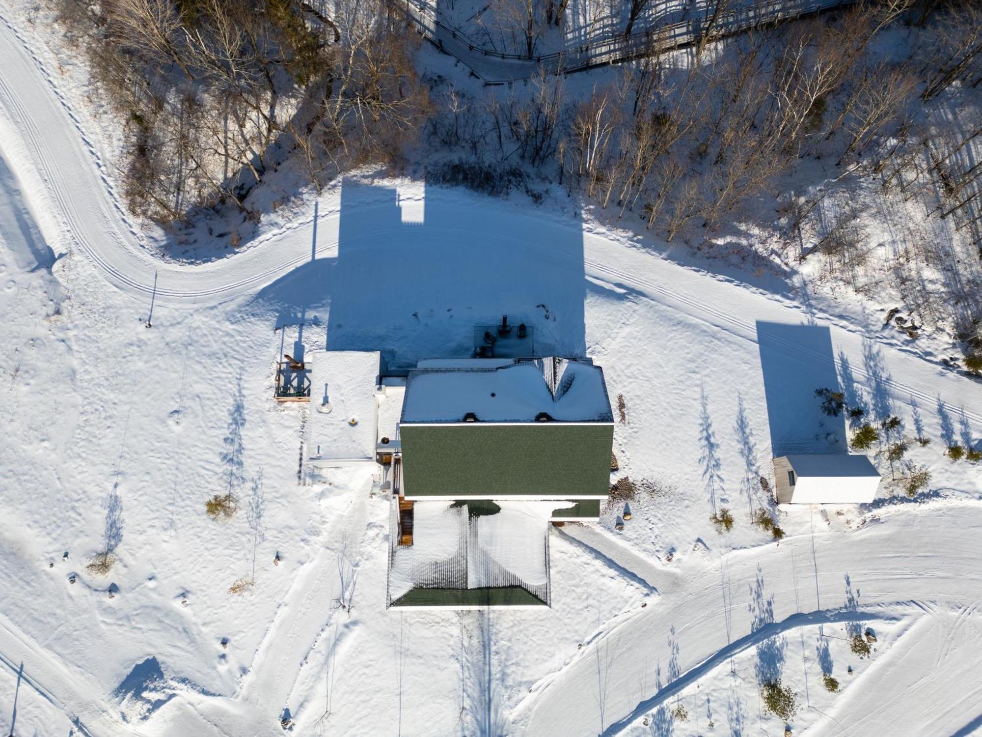 Le Baluchon Eco-Villegiature Saint-Paulin المظهر الخارجي الصورة